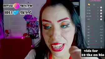 Skylady05 ahegao on cam
