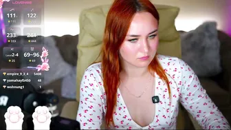 Lovelyybell redhead porn cam