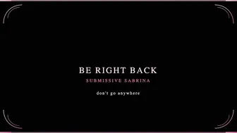 submissivesabrina video chat porn 08/20/2026