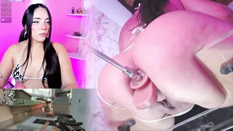 purrybella fuckmachine hot porn video