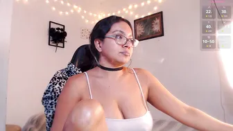 Rachell_420 smoke on webcam