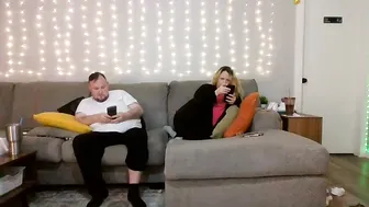 Victoriaandjesse crazygoal posing on webcam