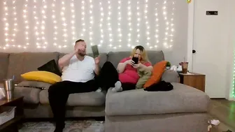Victoriaandjesse crazygoal posing on webcam