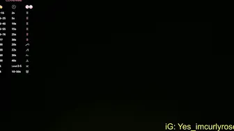 curlyrose_ recorded nude video 201815