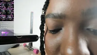 Brionygip deepthroat posing on webcam