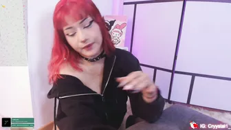 black_cryystal recorded nude video 256173