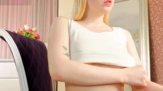 too_cute_blonde_girl recorded nude video 29337
