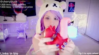 cherrycrush recorded nude video 3049