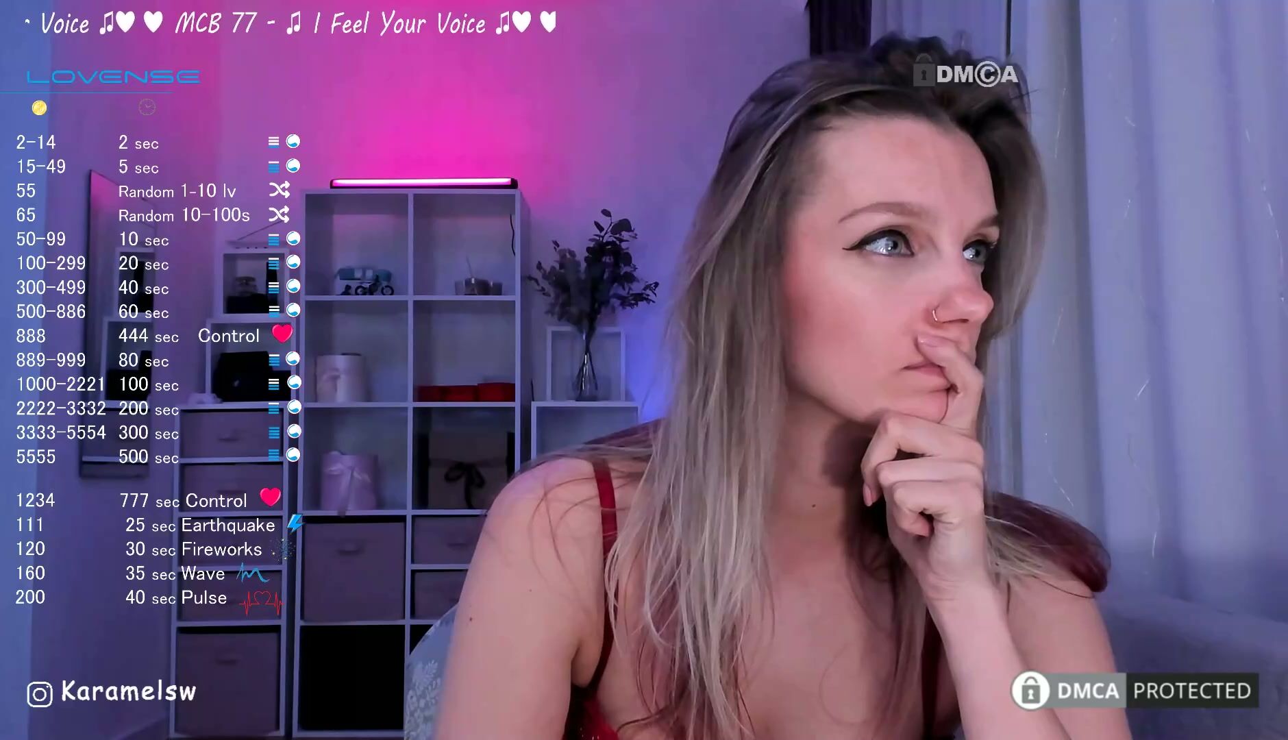 karamelsw hot cam video 05-21-2025