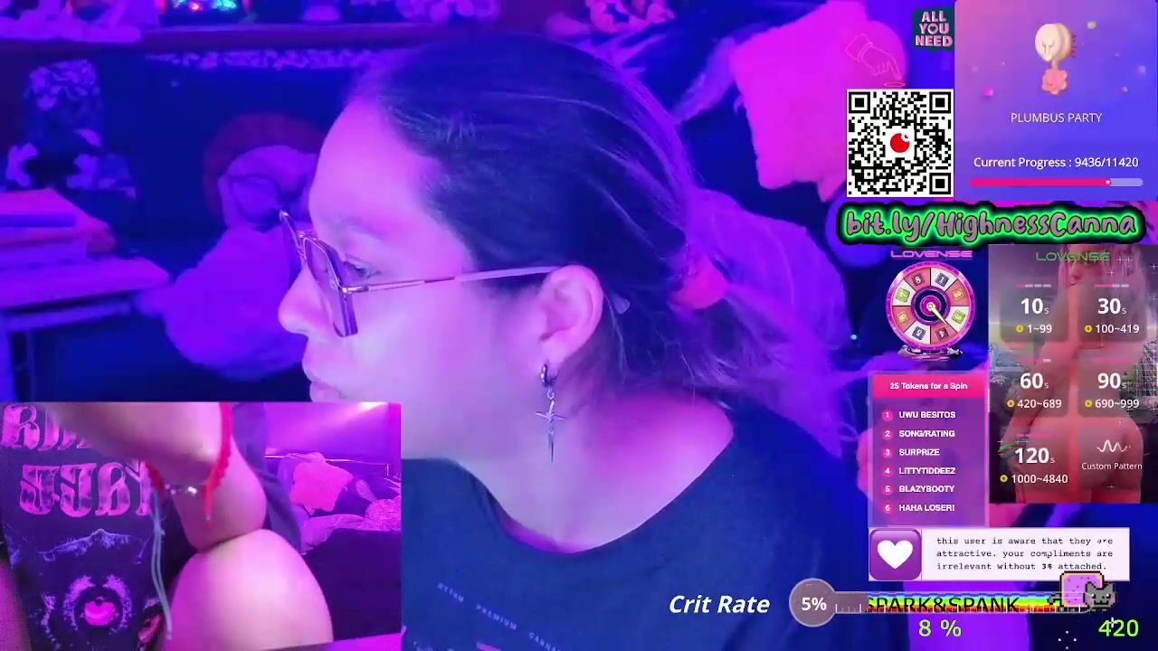 Highnesscanna cam porn 11/20/2025