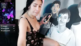 alma_art_ recorded nude video 40112