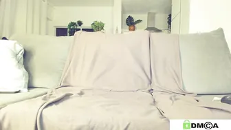 Anorsel cum on webcam