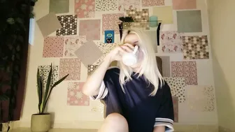 Luckysapphire777 blonde on cam
