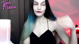 yourmisano heels posing on cam