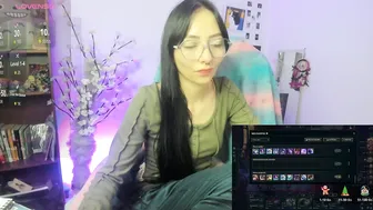 Moonlady_ posing on webcam 12-22-2025