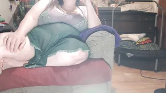 Scarlotta ohmibod posing on webcam