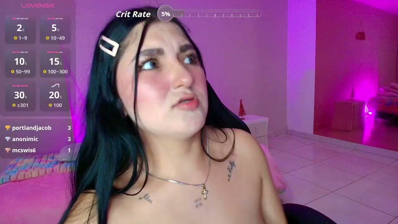 Celesteeeuph posing on cam 12/29/2025