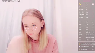 Alicenya webcam show 08-Jan-26