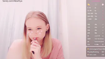 Alicenya webcam show 08-Jan-26