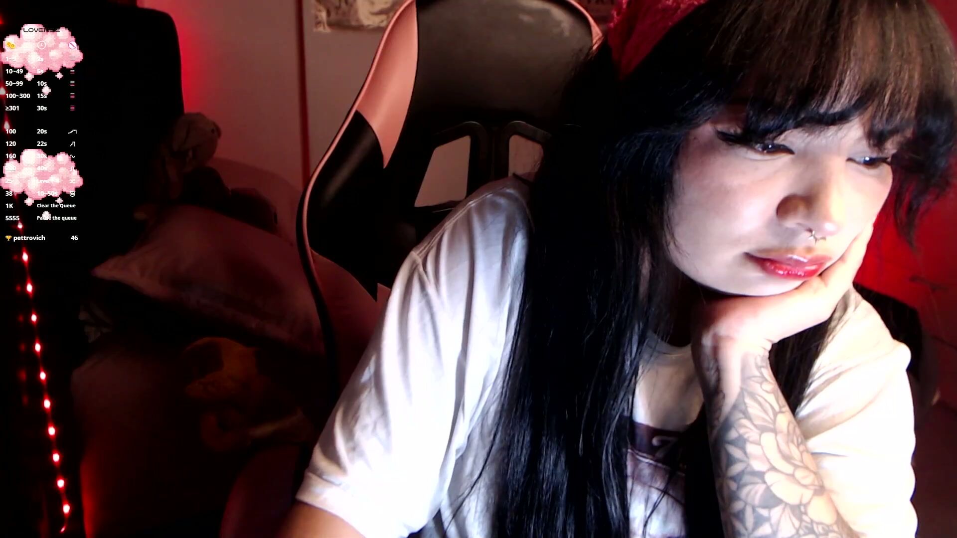 theprojectsara1 on webcam - (01-11-2026)