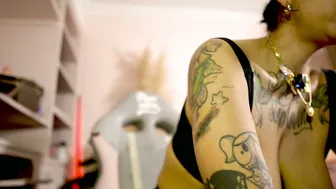 tattoo_ninja_kitty recorded nude video 571153