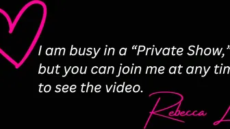 rebeccalovexxx recorded nude video 571210