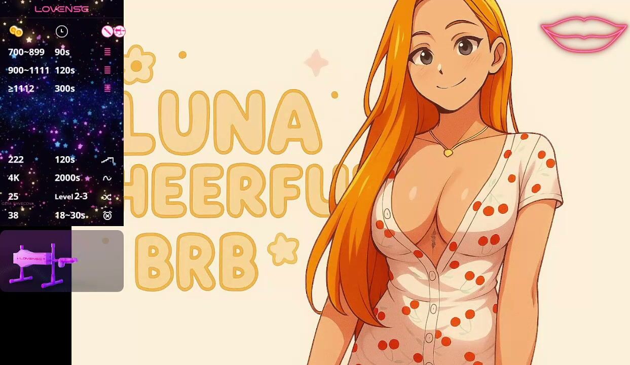 Luna_cheerful1 sex cam chat 01-17-2026
