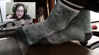 Nyctophilic socks porn video