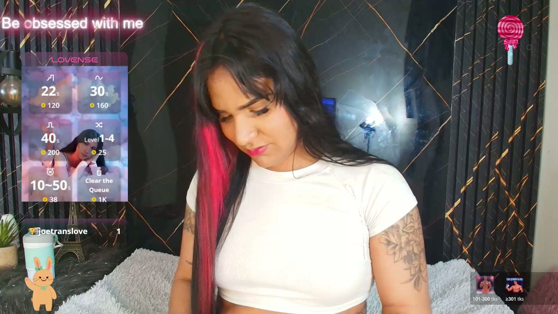 kagome01 shy on webcam