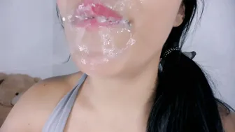 veky_saliva01 recorded nude video 672382