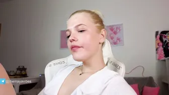 maya_blonde18 recorded nude video 750566