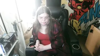 Ts_anne ass posing on webcam