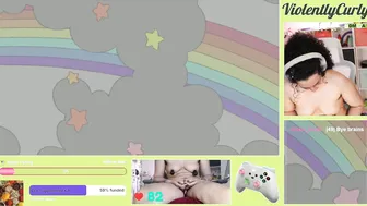 violentlycurly gaming cam video