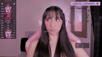 Gabyye_capprins saliva cam video