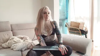 Tattoobbgirl blonde porn cam video